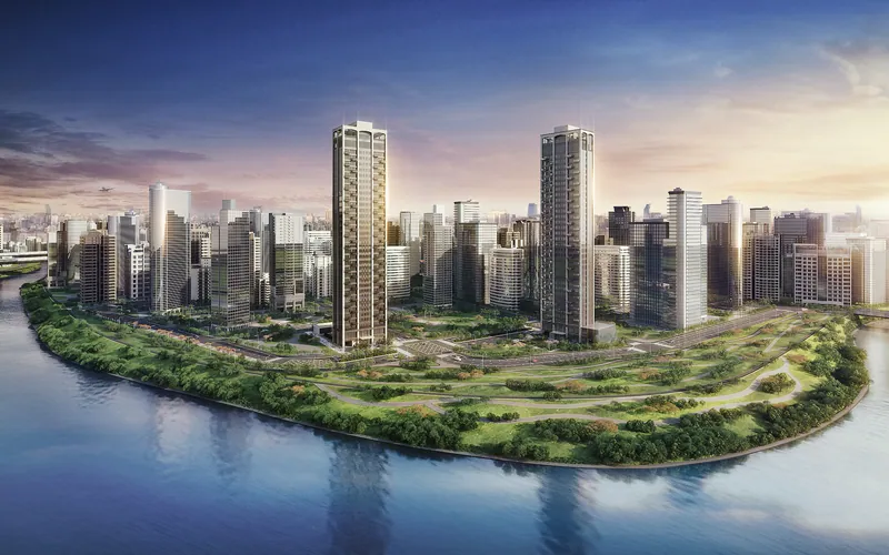 中悅栢花園 Aerial Shot