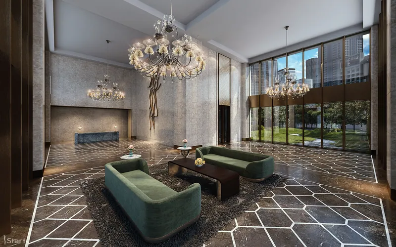 中悅栢花園 1F-Lobby